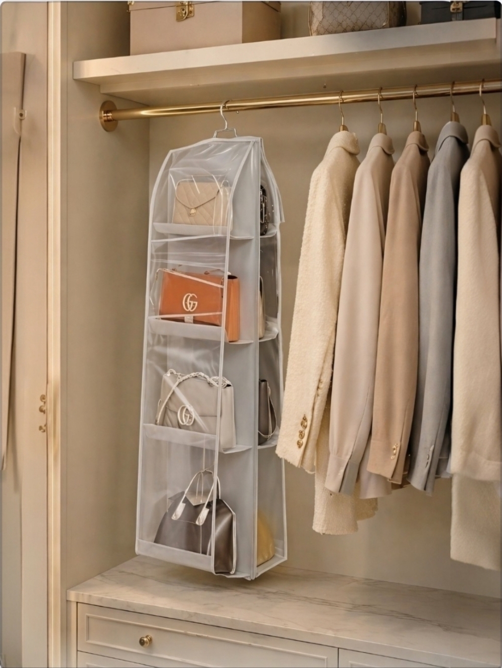 NEW Hanging Bag Organizer